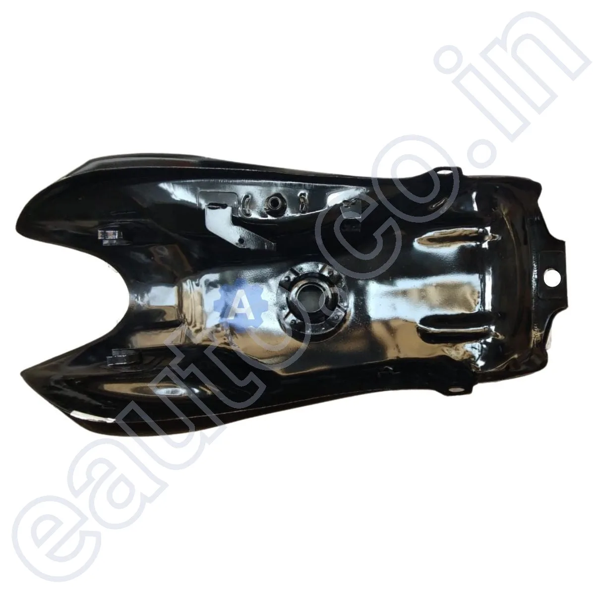 Ensons Petrol Tank for Hero Splendor NXG (Black/Silver) 4