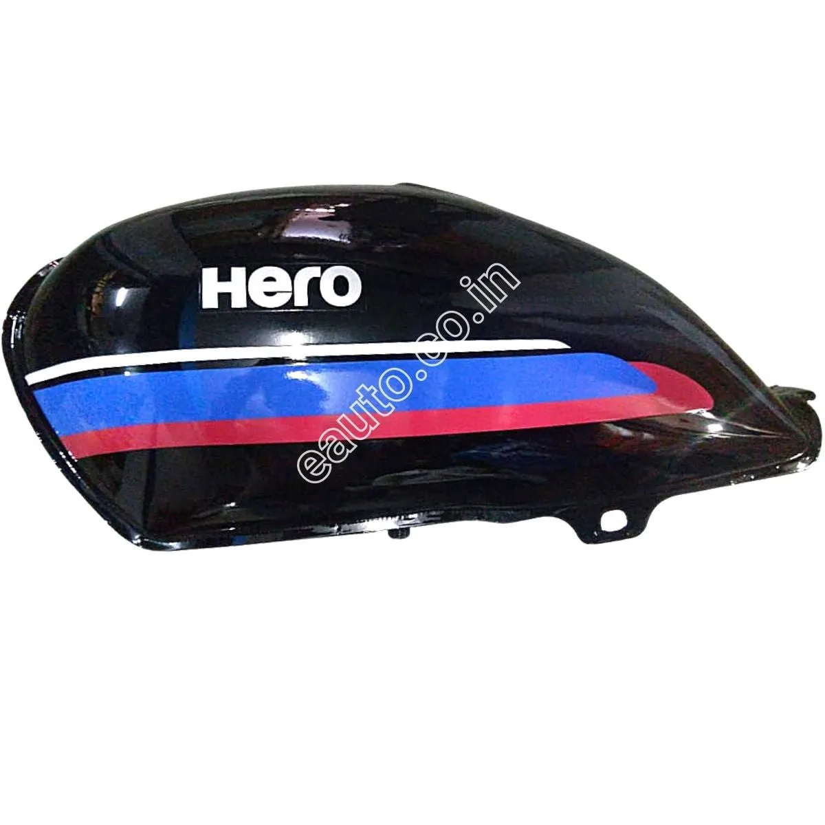 Ensons Petrol Tank for Hero Splendor Old Model (Black/Blue)