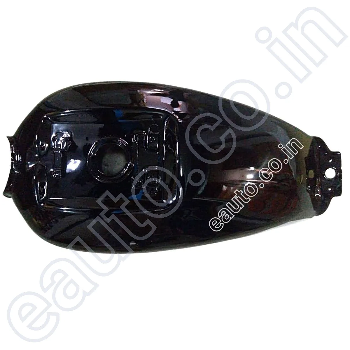 Ensons Petrol Tank for Hero Splendor Old Model (Black/Blue) 3