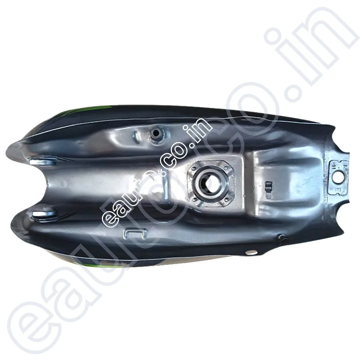 Ensons Petrol Tank for Hero Splendor Pro (Grey/Green) 2