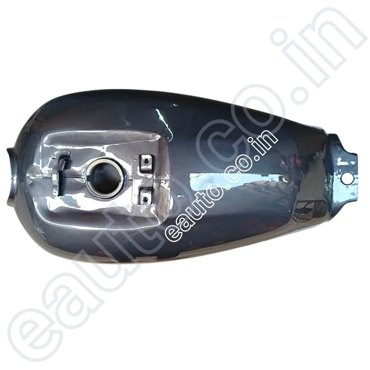 Ensons Petrol Tank for Hero Splendor Pro (Grey/Green) 3