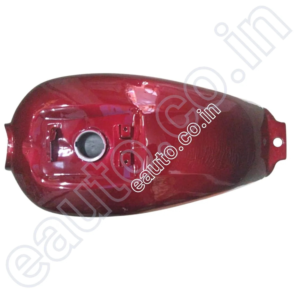 Ensons Petrol Tank for Hero Splendor Pro (Red/Orange) 3