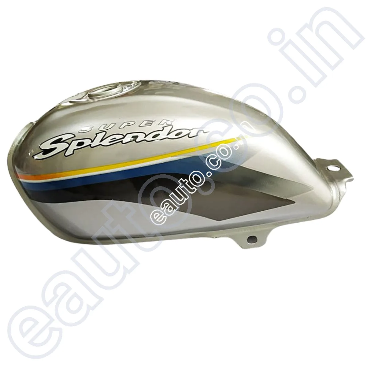 Ensons Petrol Tank for Hero Super Splendor Alloy Wheel New Model | Silver 2