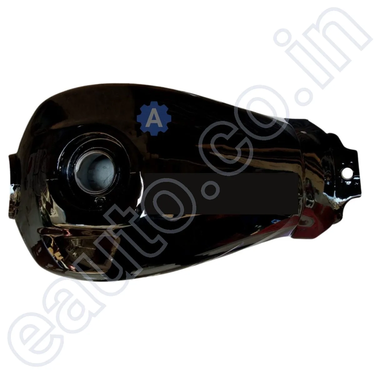 Ensons Petrol Tank for Hero Super Splendor BS4 (Black/Blue) 3