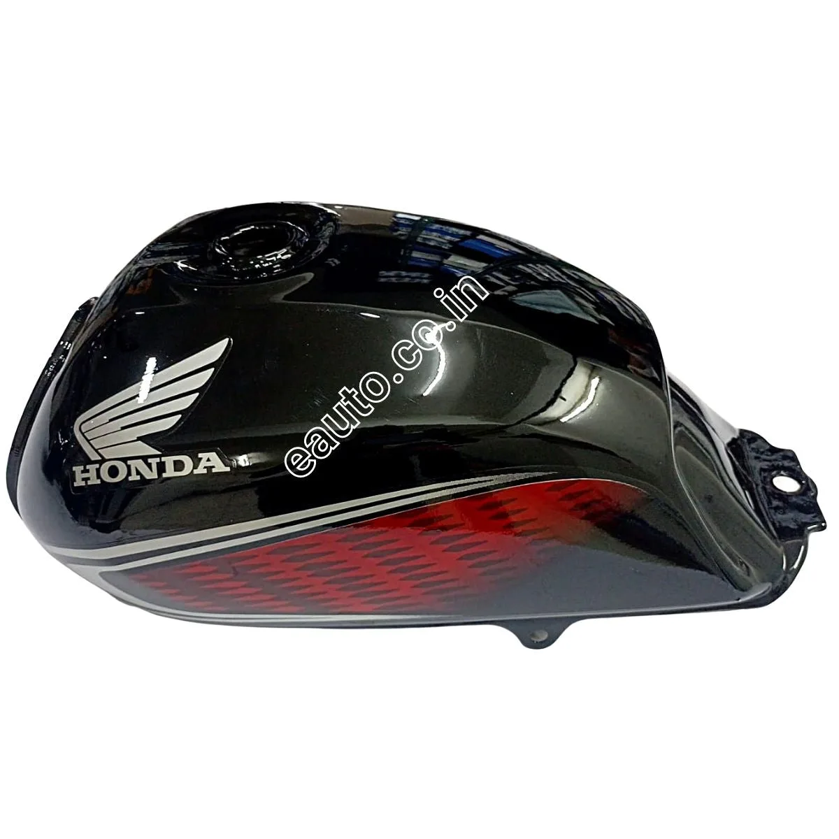 Ensons Petrol Tank for Honda Dream Neo (2013 - 2016) | Black & Red