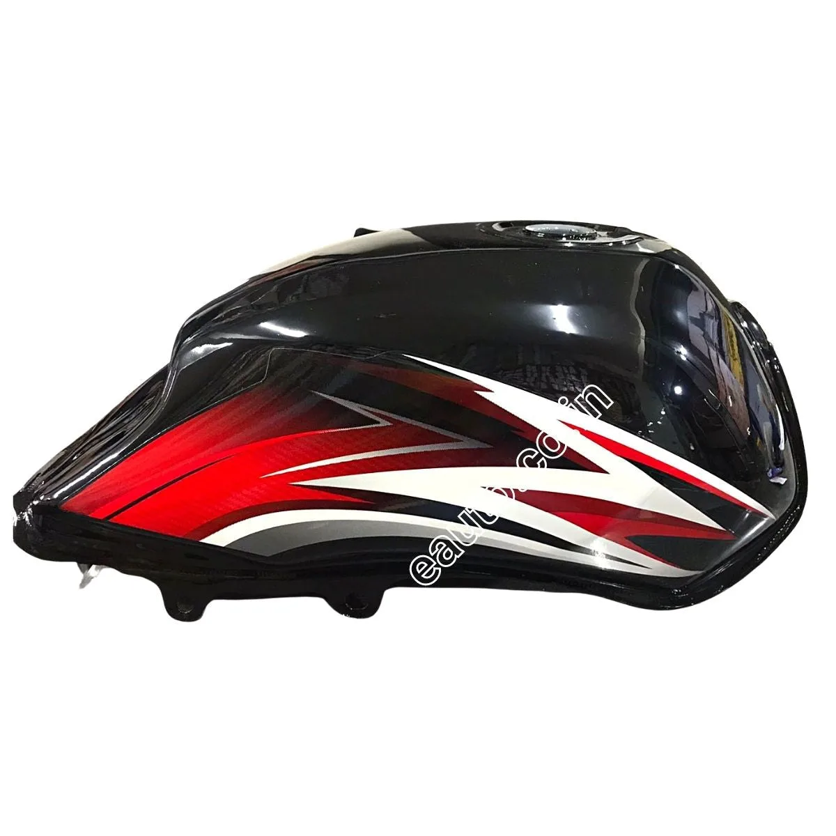 Ensons Petrol Tank for Honda Dream Yuga Type 3 | Black & Red