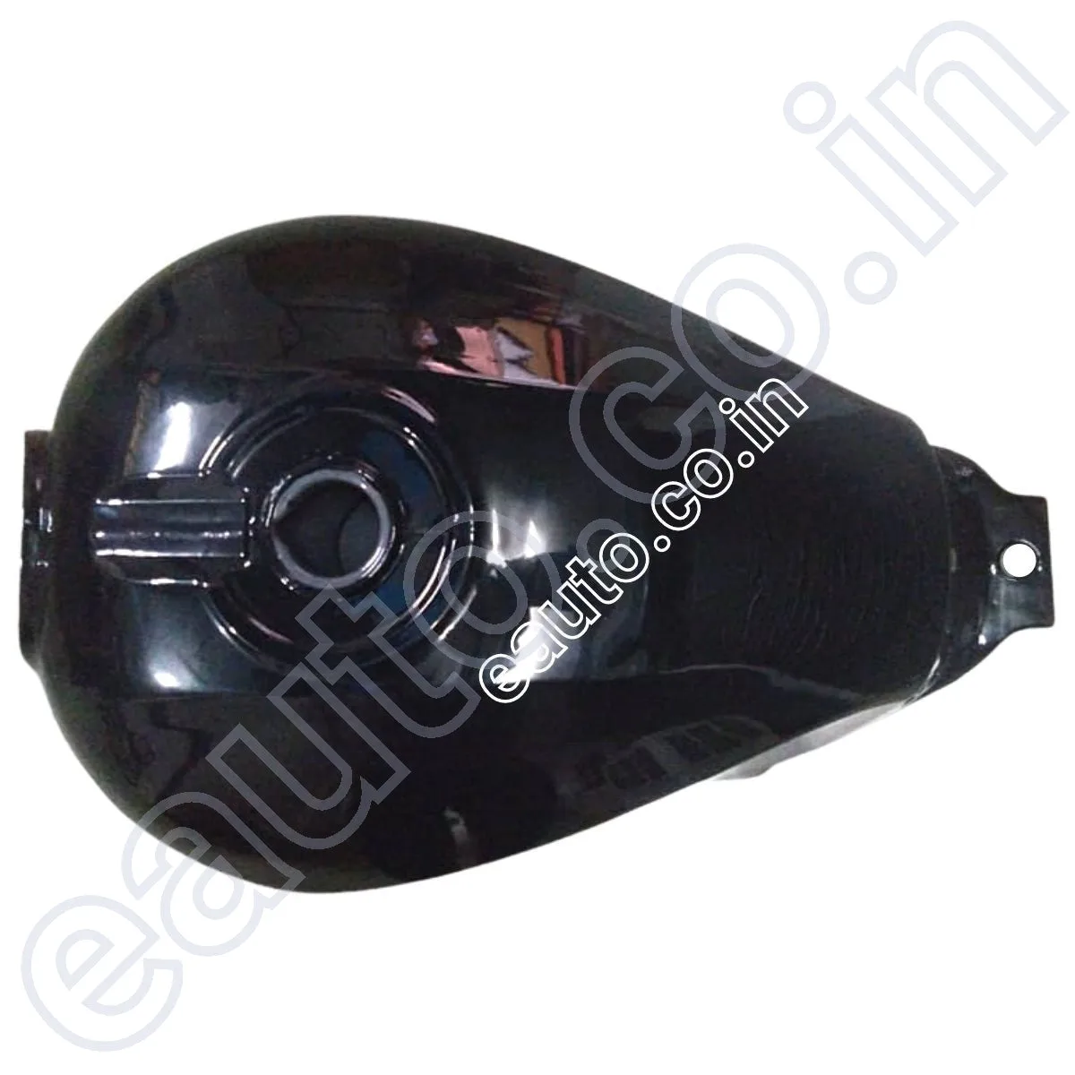 Ensons Petrol Tank for Honda Shine Type 4/ Type 5 (Black/ Red) 2
