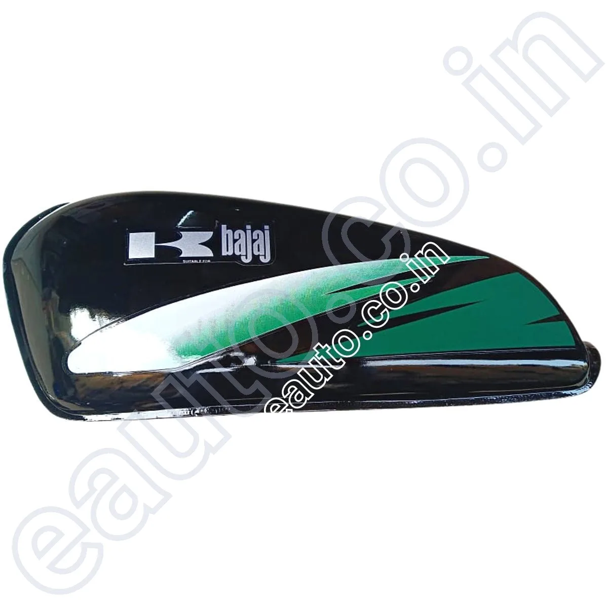 Ensons Petrol Tank for Kawasaki Bajaj 4S Champion | KB4S | Black 2