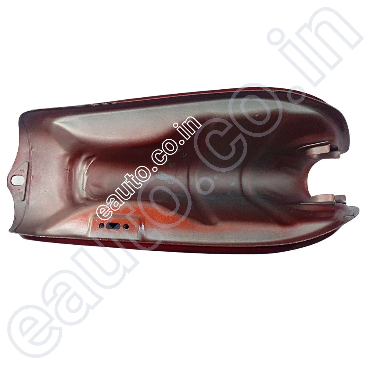 Ensons Petrol Tank for Kawasaki Bajaj 4S Champion | KB4S | Red | Blue & White Sticker 4