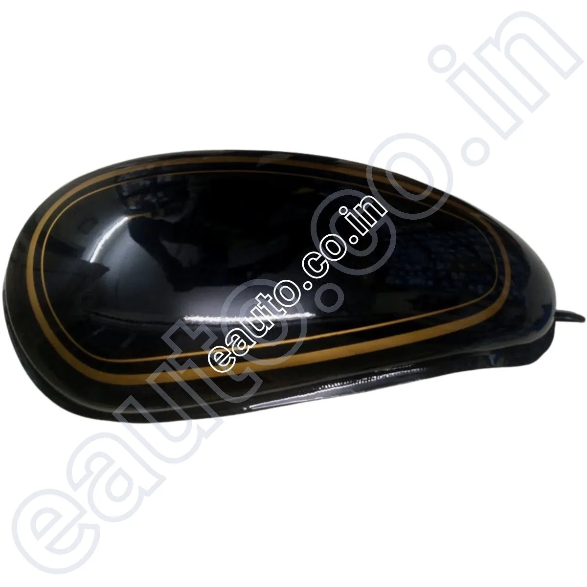 Ensons Petrol Tank for Royal Enfield Bullet 500 BS6 (Black/Golden) | After Mar 2020 Models 3