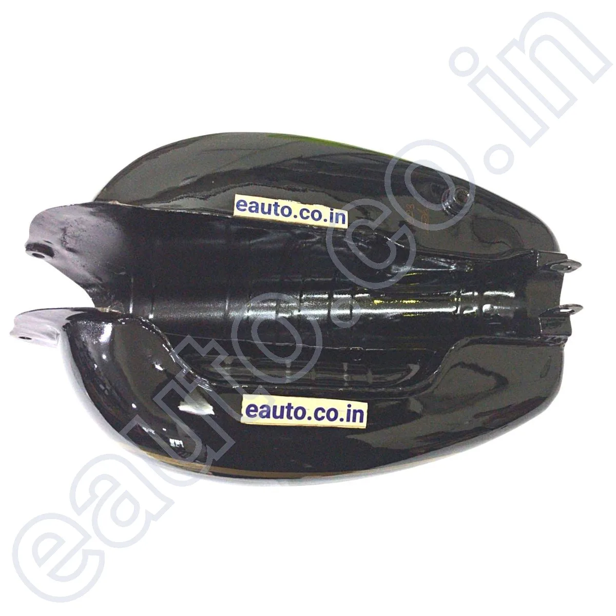Ensons Petrol Tank for Royal Enfield Bullet & Classic 350 BS3 Old Model | Before Apr 2014 Models | Black & Golden Colour 3
