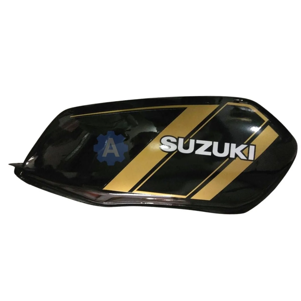 Ensons Petrol Tank for Suzuki MAX 100 (Black/Golden)