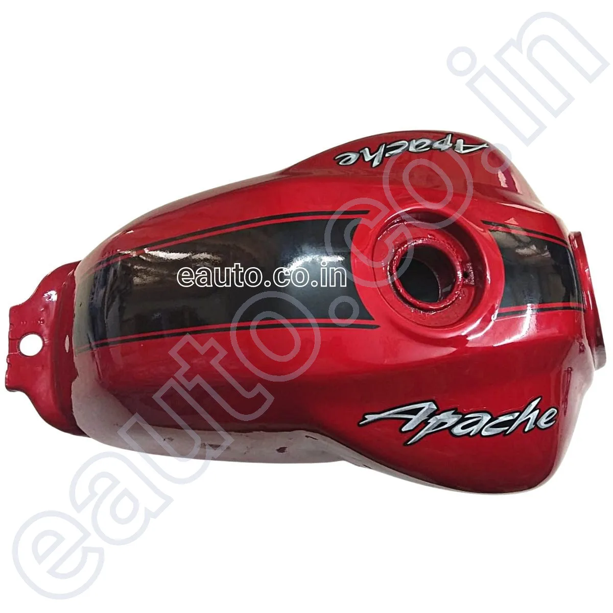 Ensons Petrol Tank for TVS Apache 150 | Red | With Sticker 2