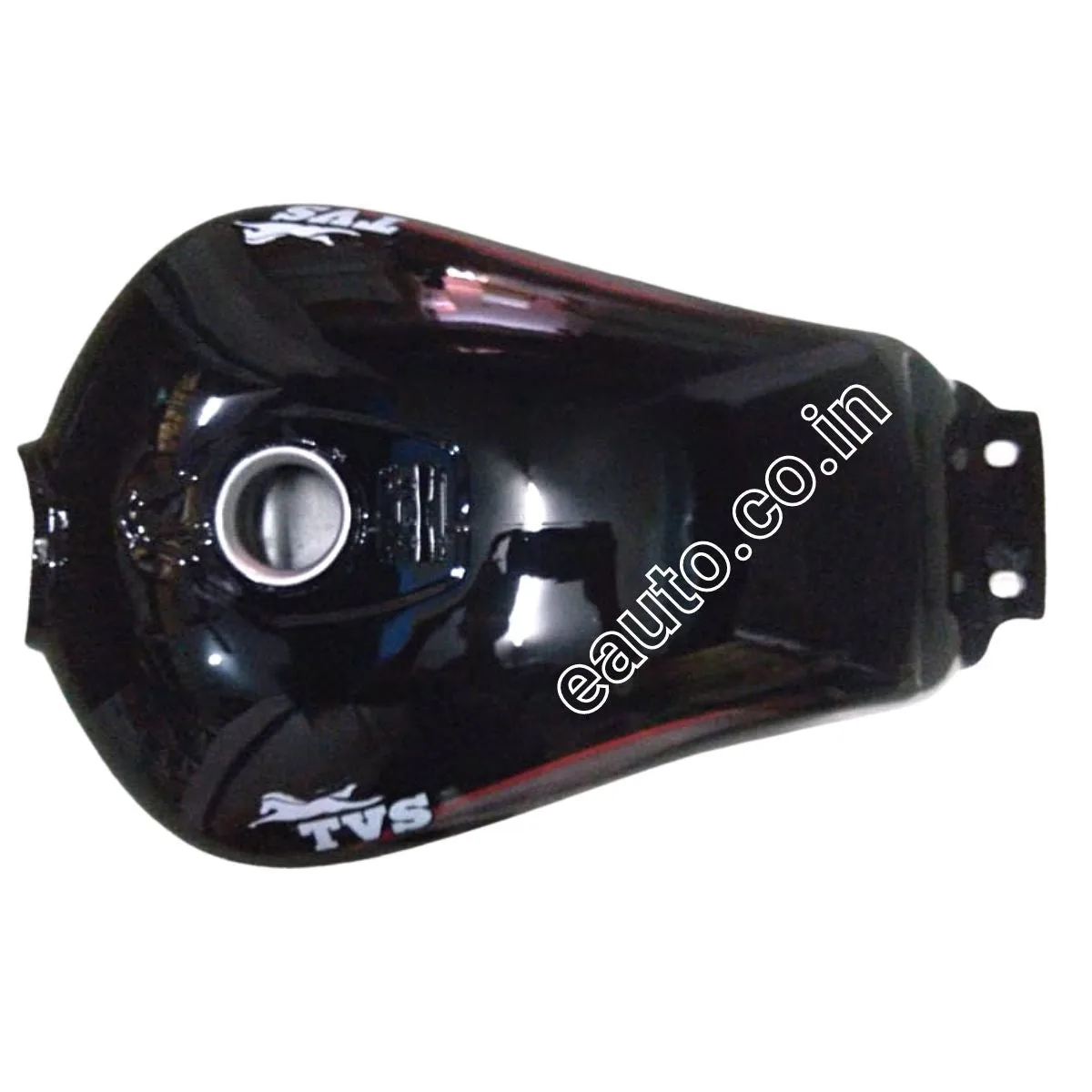 Ensons Petrol Tank for TVS Star City 110 (Black/Red)