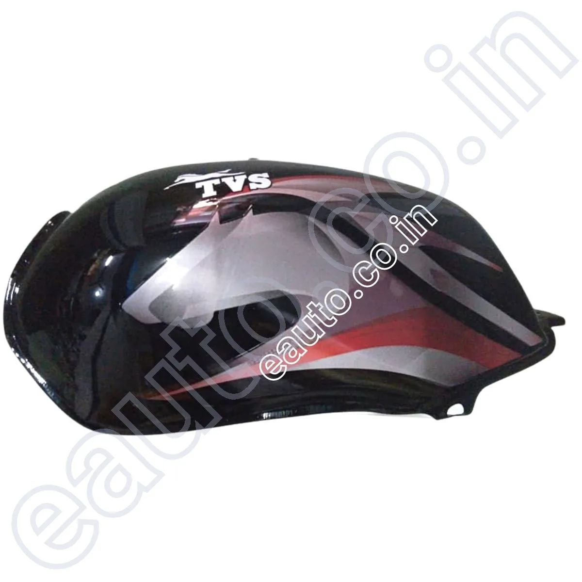 Ensons Petrol Tank for TVS Star City 110 (Black/Red) 2
