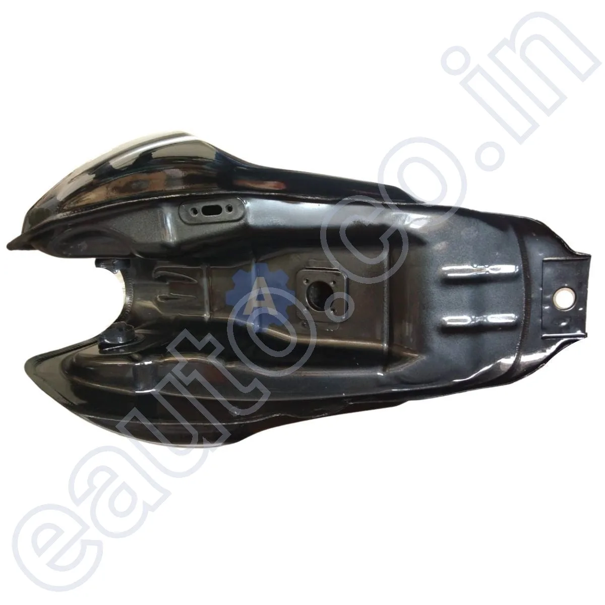 Ensons Petrol Tank for TVS Star City Plus (Black/Silver) 4