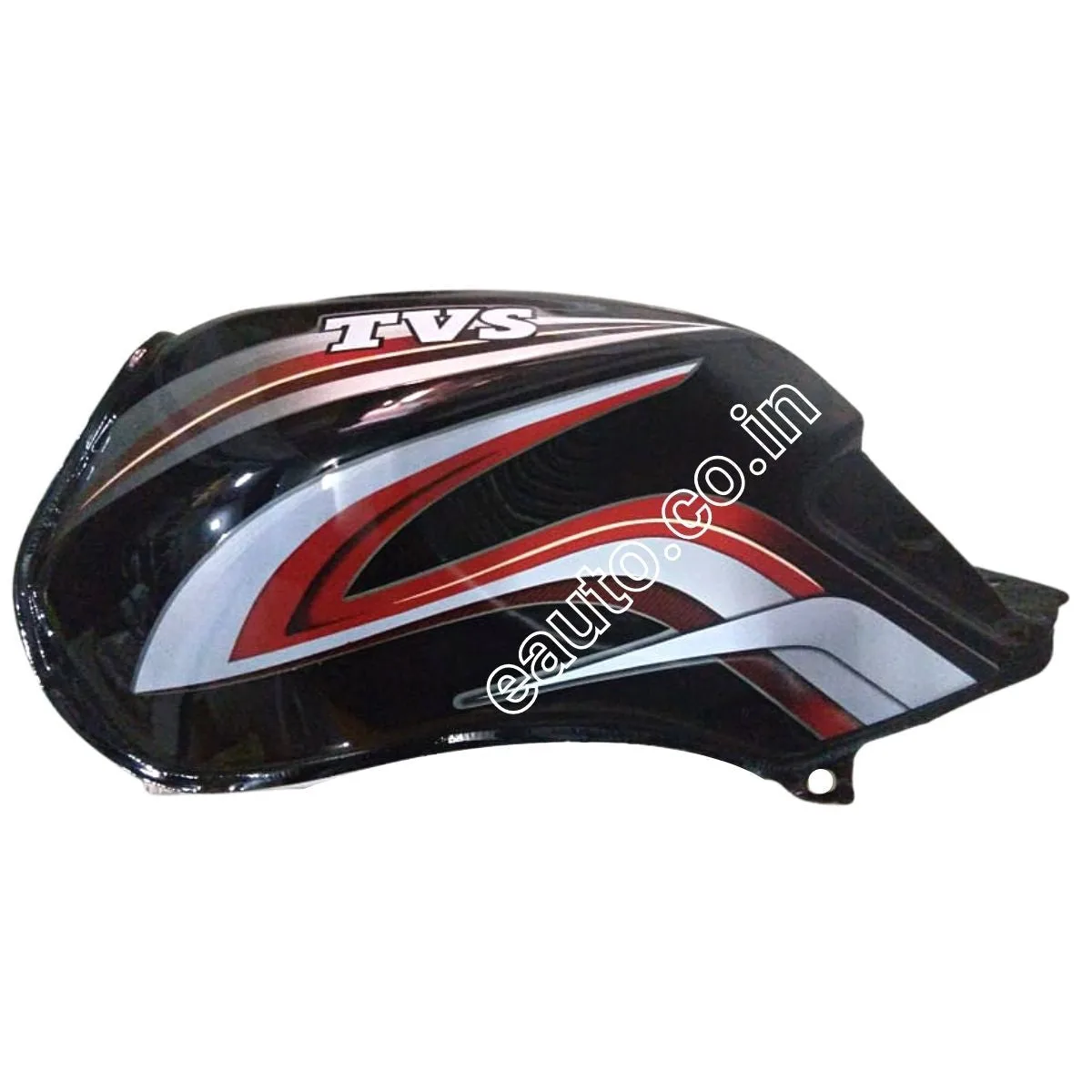 Ensons Petrol Tank for TVS Star Sports | Type 3 | Black & Red