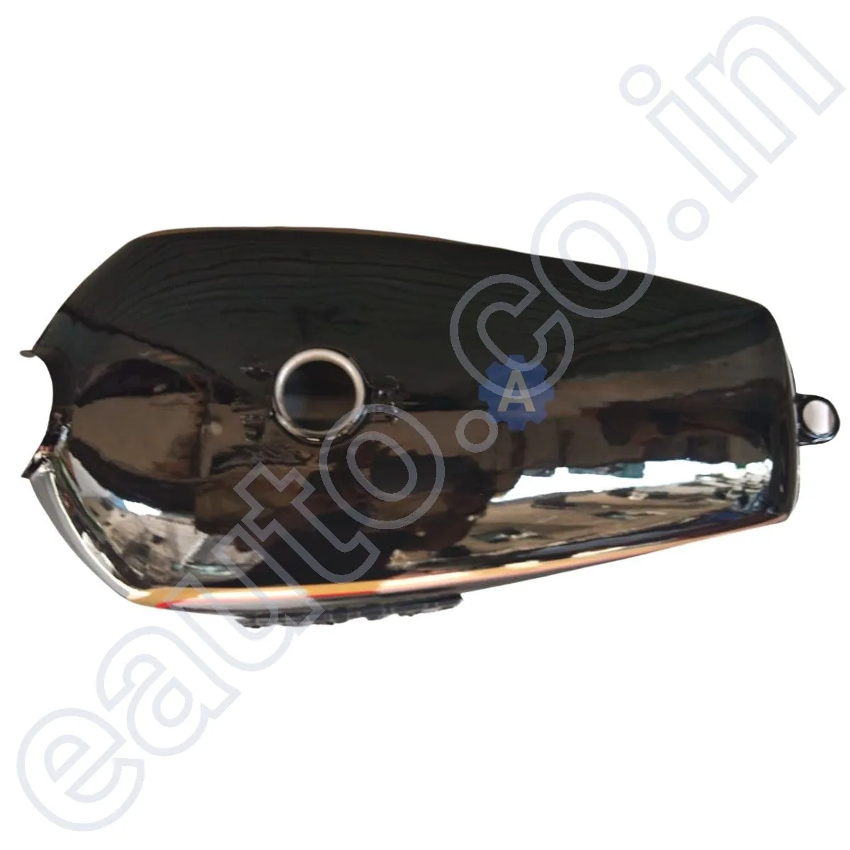 Ensons Petrol Tank for Yamaha RX100/ RX135/ RXG (Black/Golden) 2