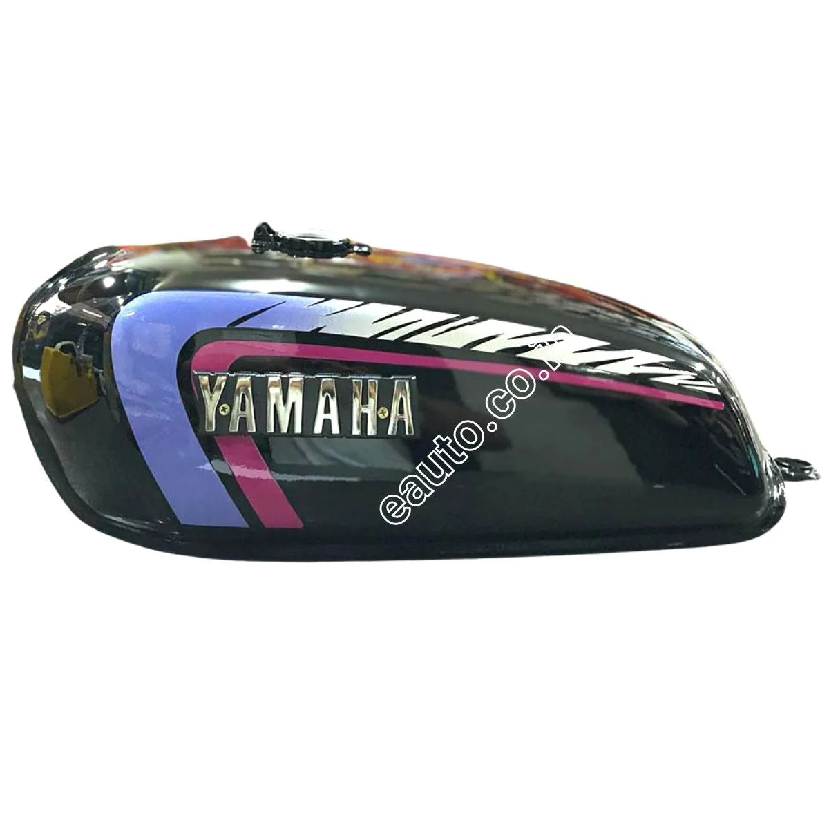 Ensons Petrol Tank for Yamaha RX100 | RX135 | RXG | Black & Purple