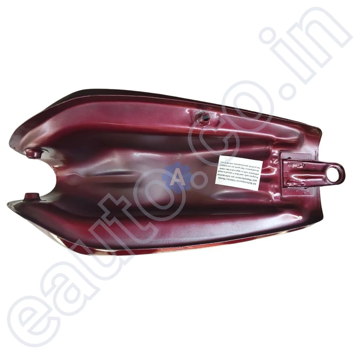 Ensons Petrol Tank for Yamaha RX100/ RX135/ RXG (Wine Red/Golden) 4