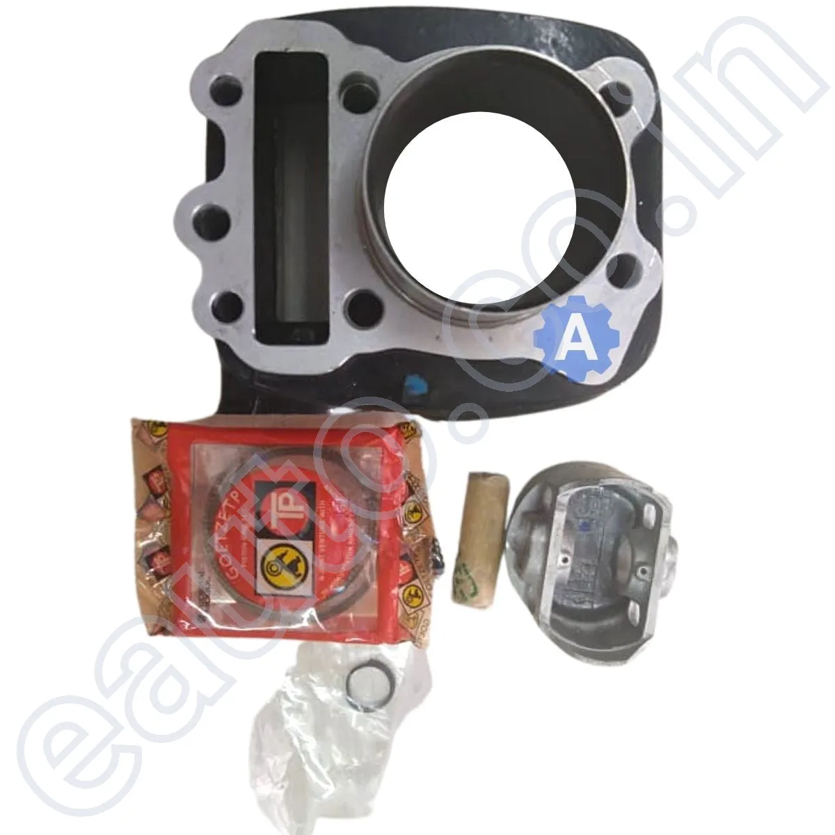 GOETZE Engine Block Kit for Bajaj Platina 125 | 54 mm Bore Dia | Aluminium Casting 2