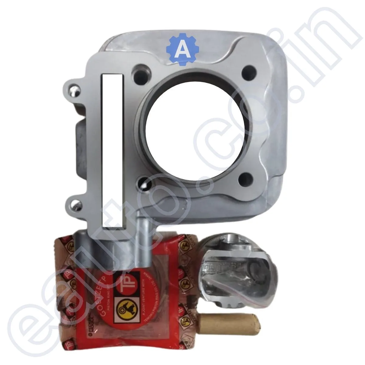 GOETZE Piston Cylinder Kit for TVS XL 100 4 Stroke | Bore Piston or Block | 51mm Dia 3