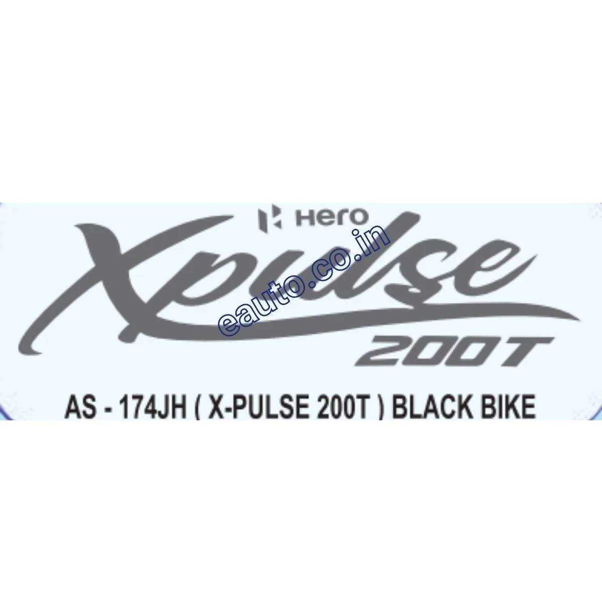 Graphics Sticker Set for Hero XPulse 200T | Black Vehicle | Both Sides
