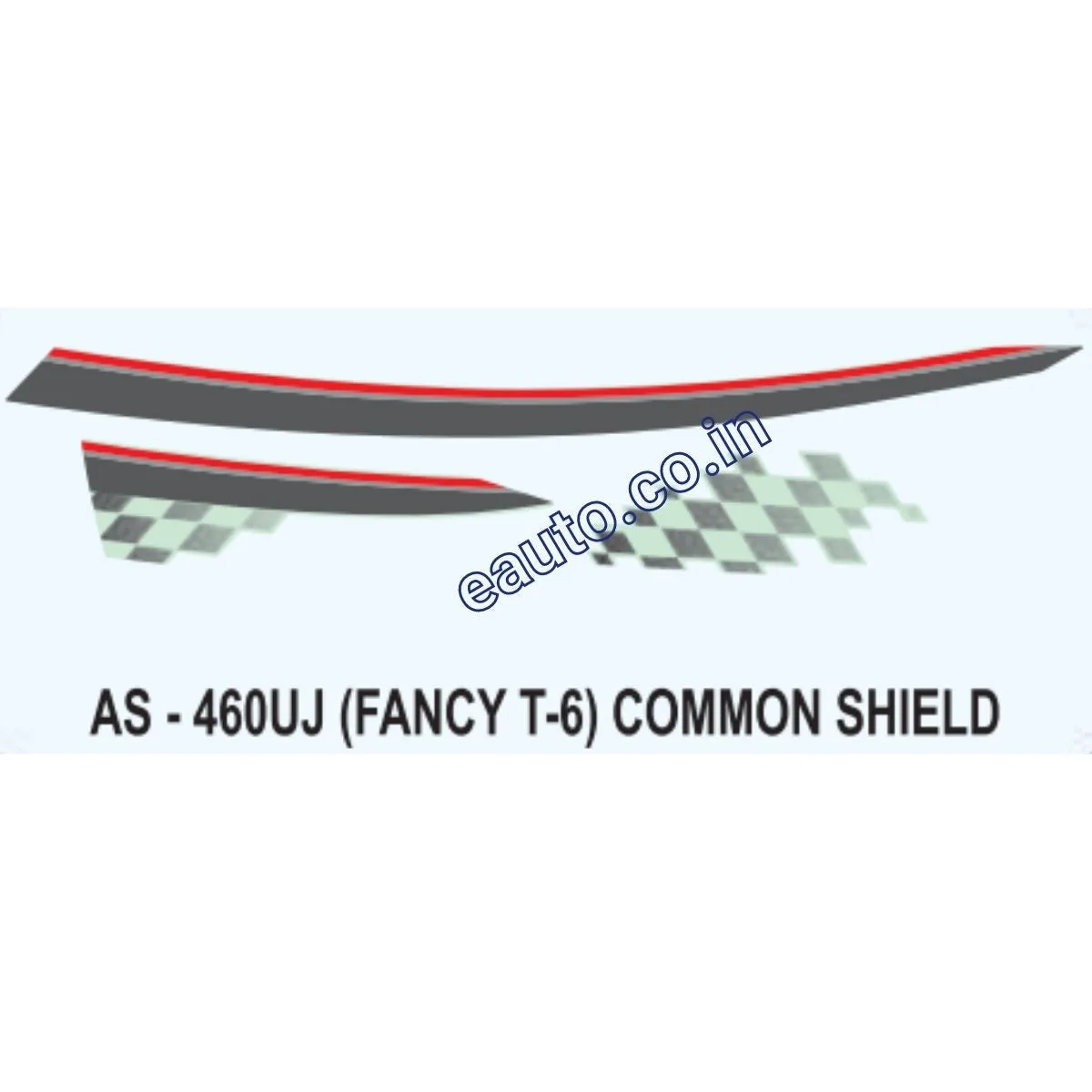 Graphics Sticker Set for Honda Fancy | Type 6 | Common Sticker | Both Sides