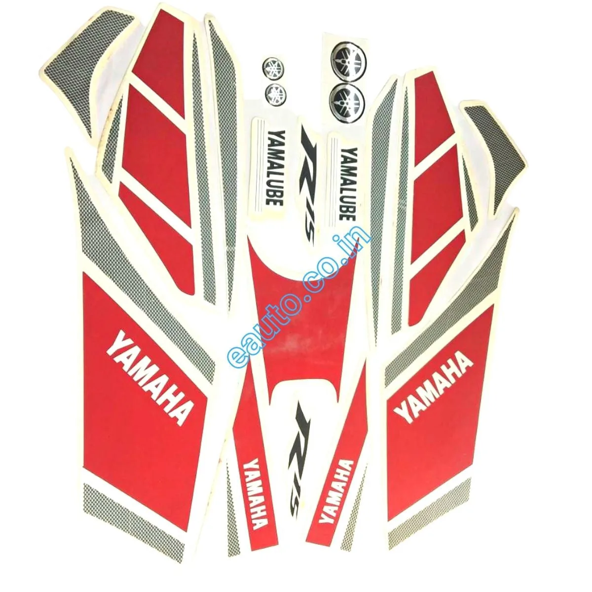 Graphics Sticker Set for Yamaha R15 V2 | RED Sticker | Vinyl Decal Set | 501 | Both Sides