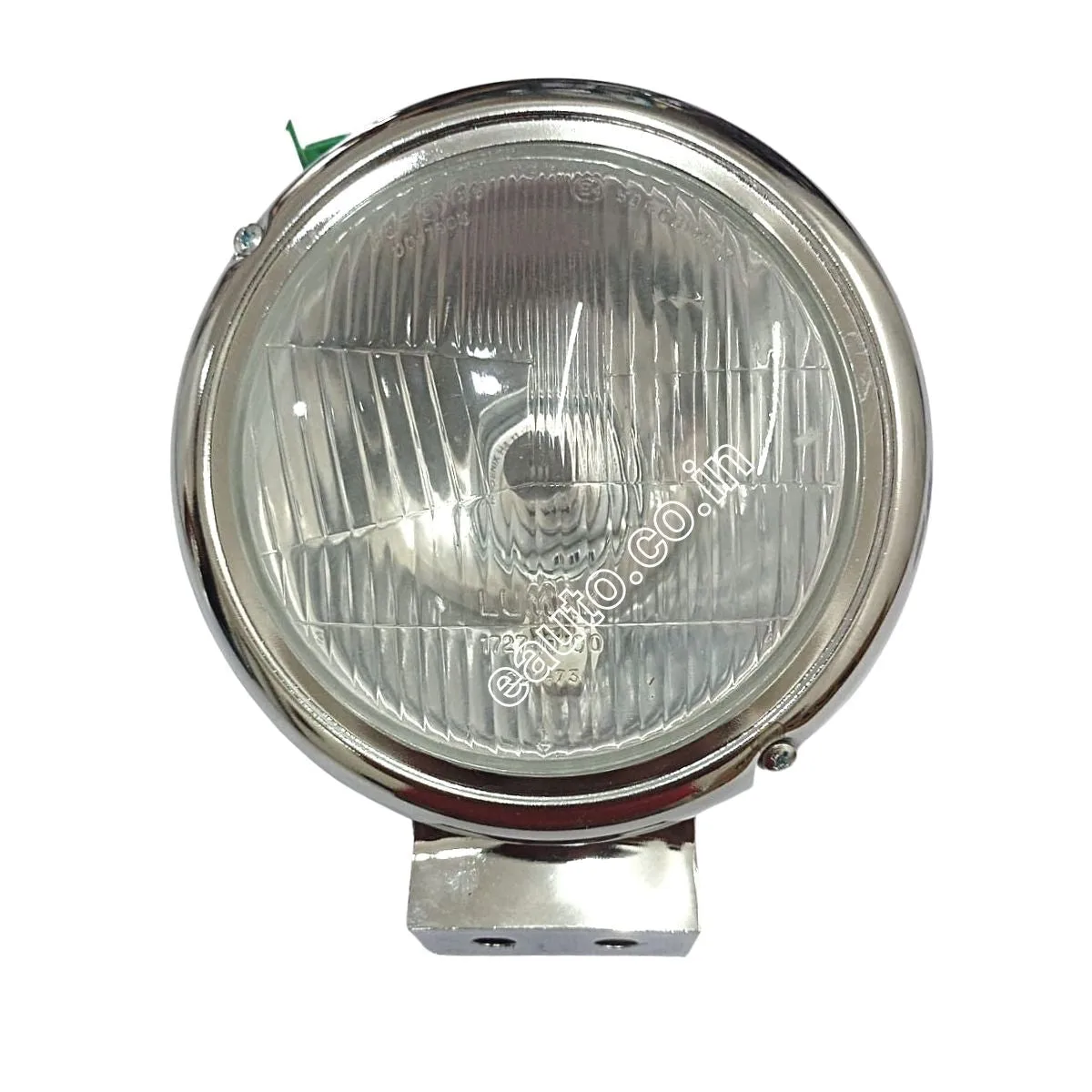 Head Light Set for Bajaj Avenger (Chrome Rim with Clear Bulb)