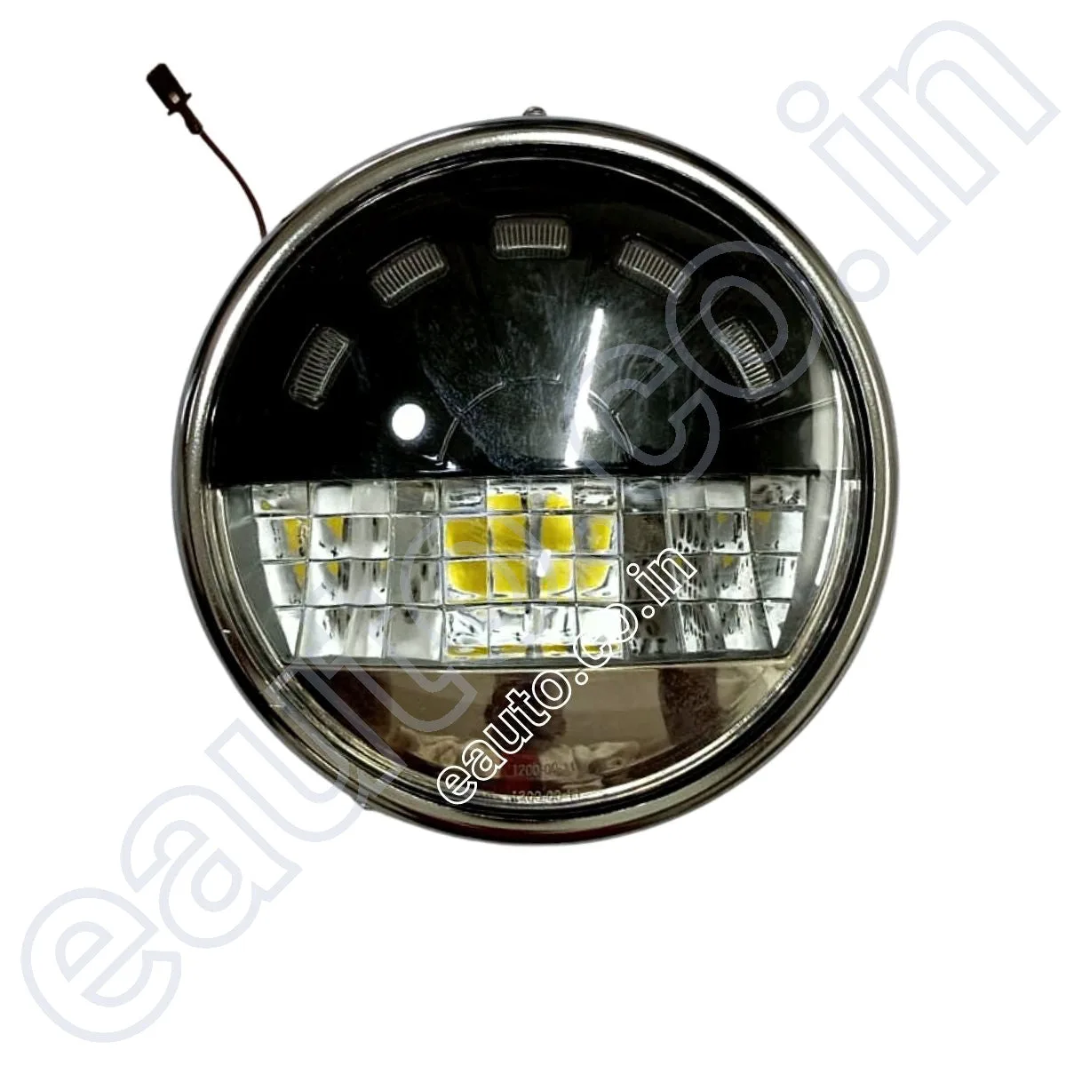 Head Light Set for Royal Enfield Classic 350 & 500 | Bullet 350 & 500 | LED With DRL 2
