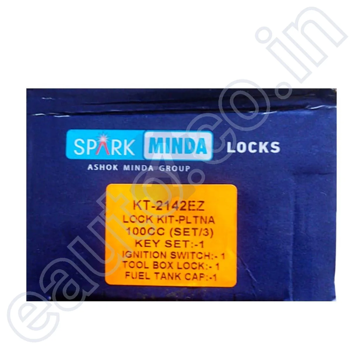 MINDA Lock Set for Bajaj Platina 100 CC | Set of 3 2