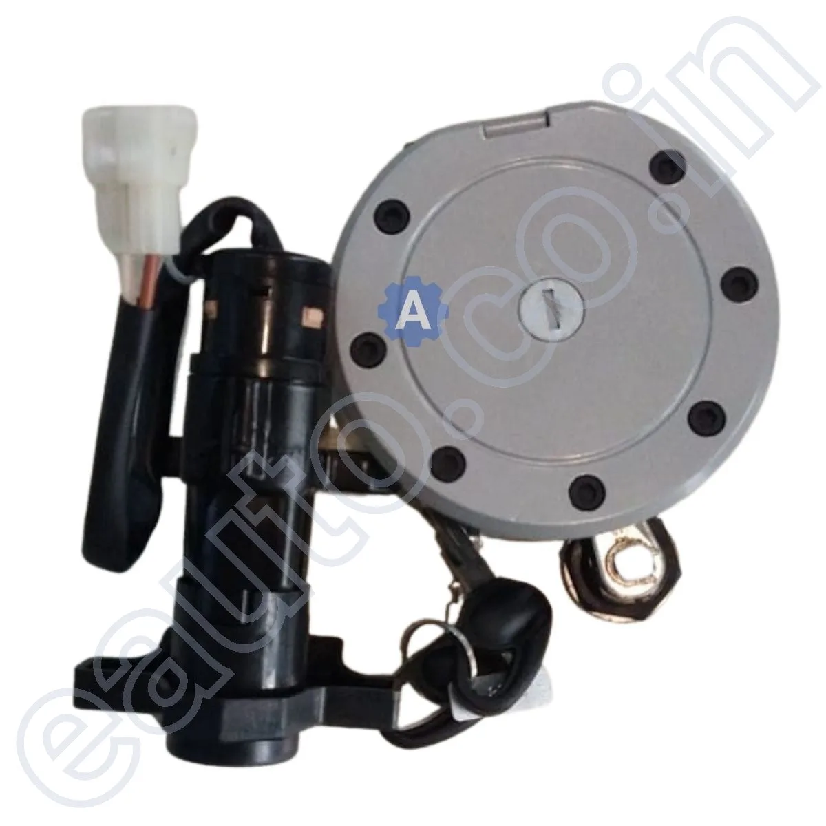 MINDA Lock Set for Bajaj Platina Upgraded 125CC | KT-2142GZ | Set of 3 4