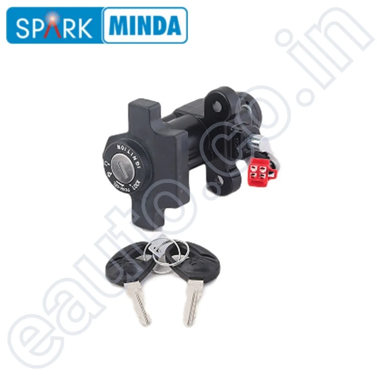 MINDA Lock Set (For Bajaj Pulsar 135CC) 2