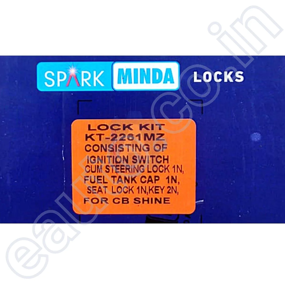 MINDA Lock Set (For Honda CB Shine) | Set of 3 2