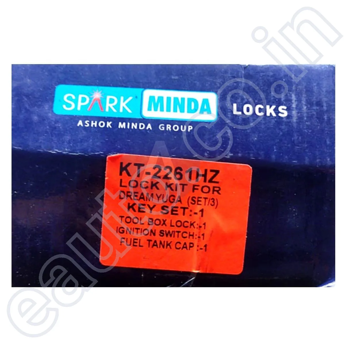 MINDA Lock Set (For Honda Dream Yuga/ Dream Neo) | Set of 3 2