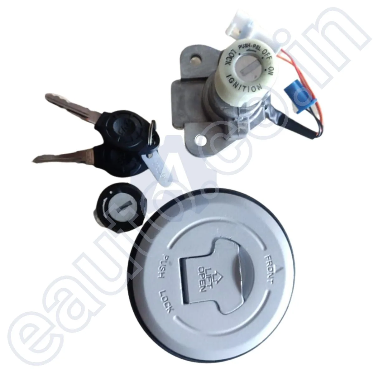 MINDA Lock Set (For TVS Apache 150, RTR 160 , RTR 180) | Set of 3 | All BS3 & Before Models Until 2016 2