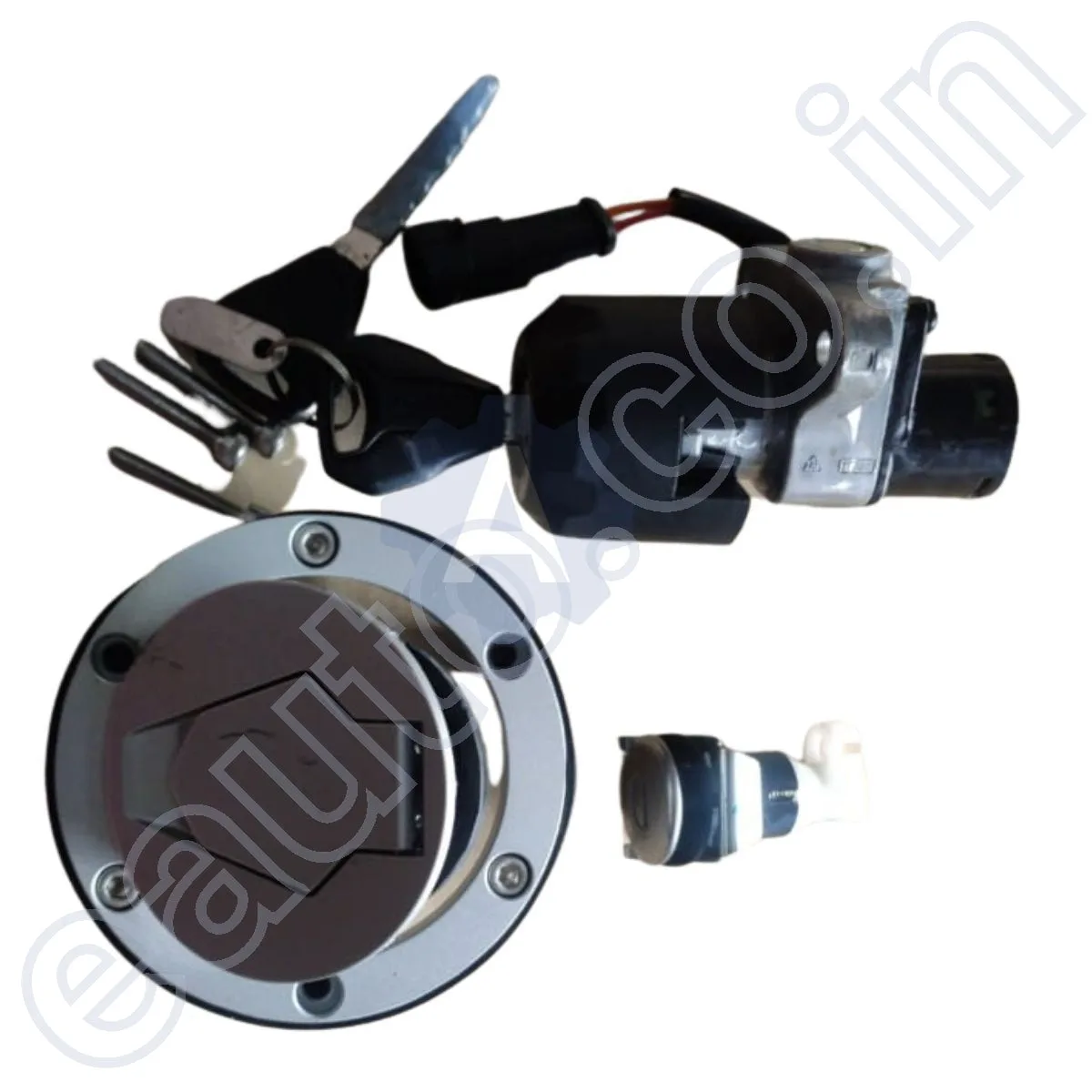 MINDA Lock Set (For TVS Apache RTR 200CC) | Set of 3 3