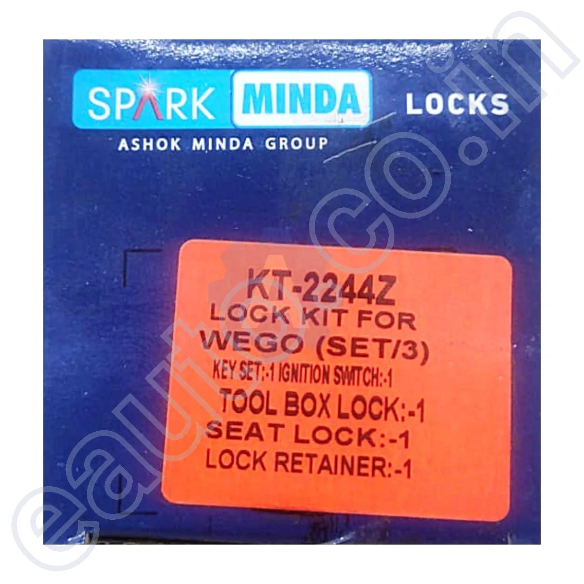 MINDA Lock Set (For TVS Wego) | Set of 3 2