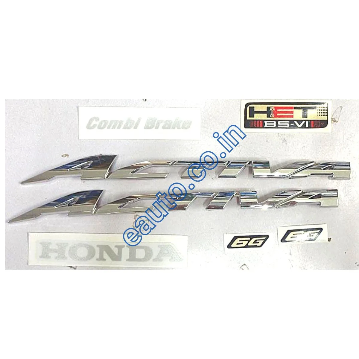 Monogram Set for Honda Activa 6G | 3D Decal Graphics