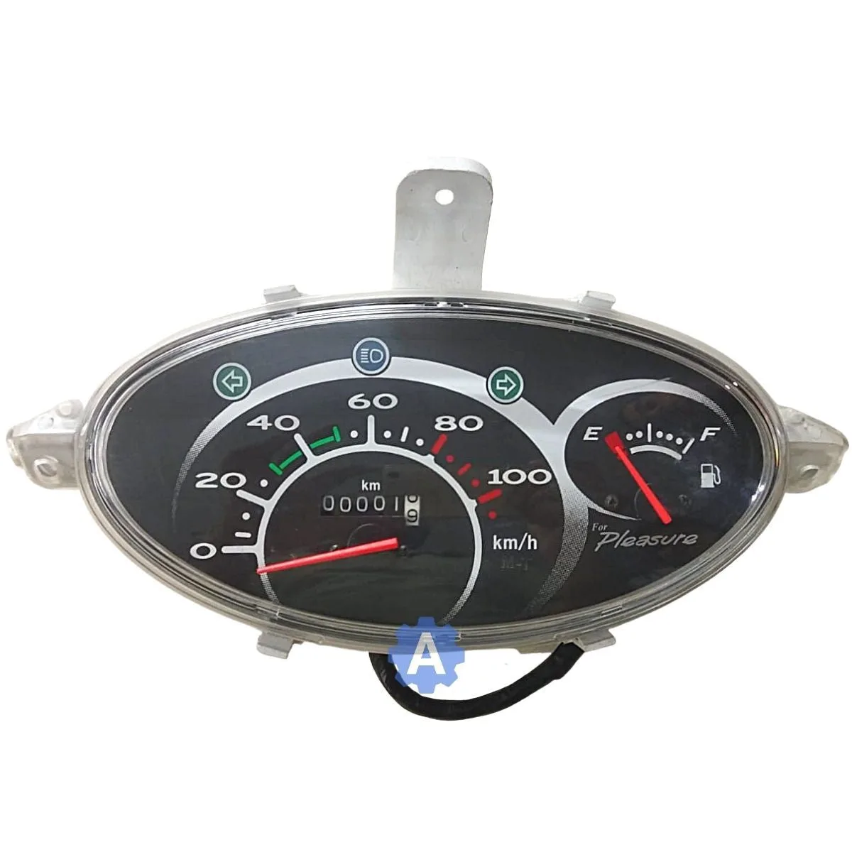 MUKUT Analog Speedometer for Hero Pleasure Old Model