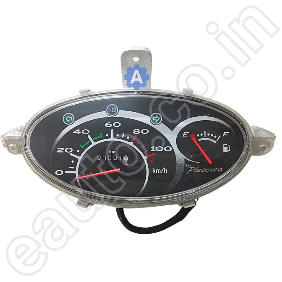MUKUT Analog Speedometer for Hero Pleasure Old Model 3
