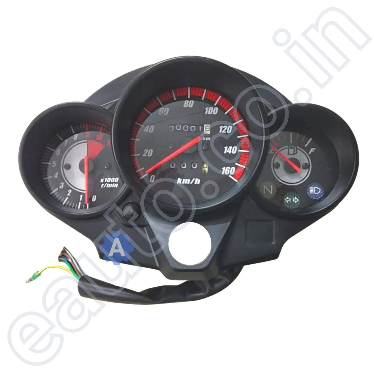 MUKUT Analog Speedometer for Honda Unicorn New Model | Models before 2017 2