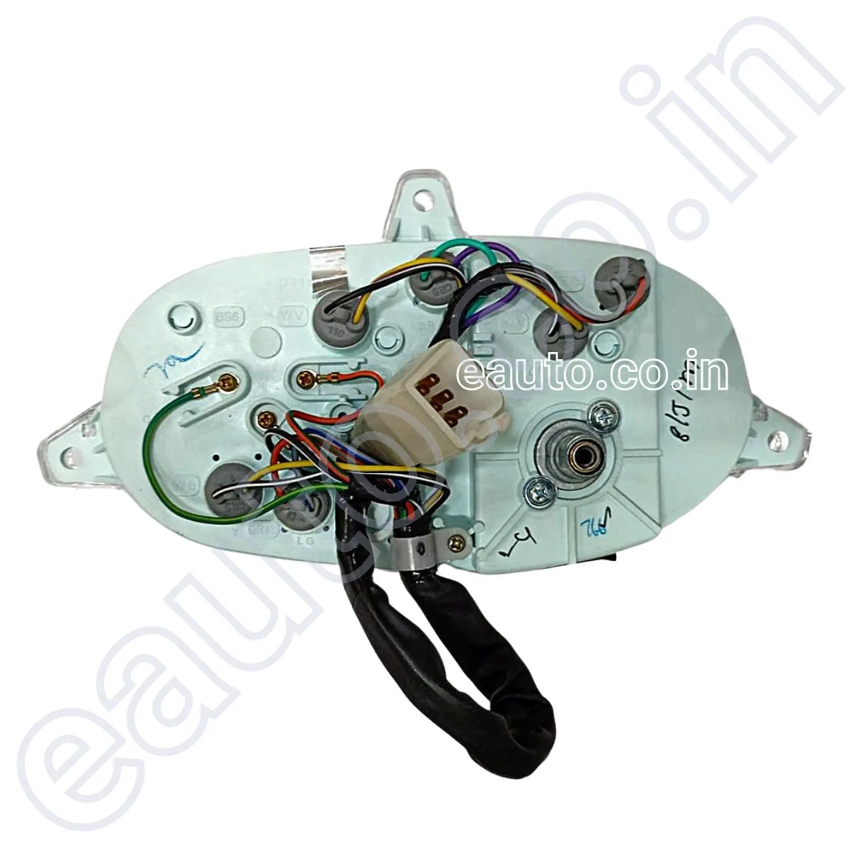 MUKUT Analog Speedometer for TVS Scooty Pep | Brown Dial 2