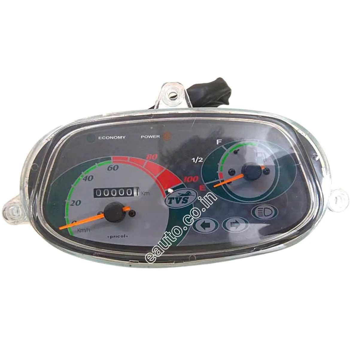 MUKUT Analog Speedometer for TVS Scooty Pep
