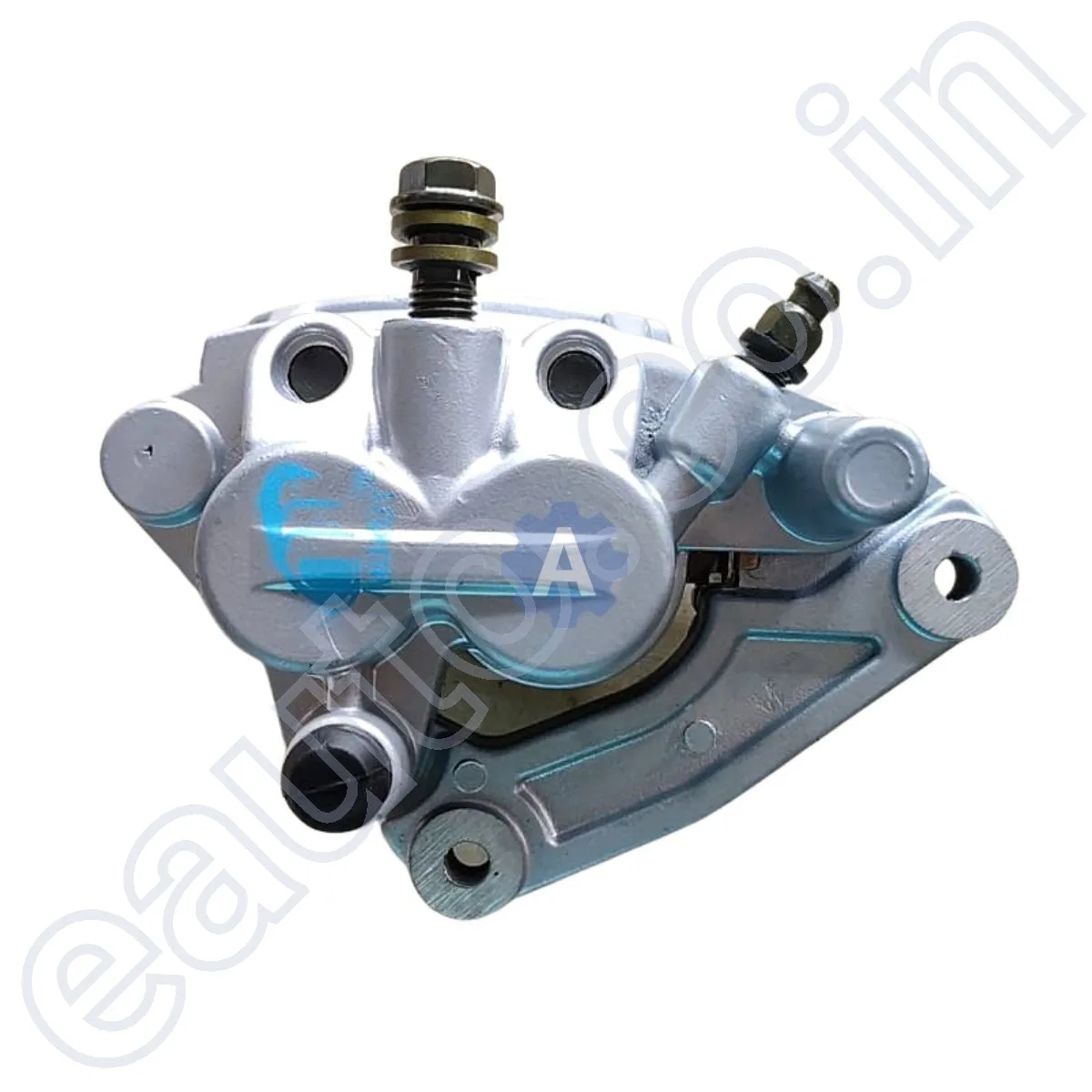 Mukut Front Brake Disc Caliper for Bajaj Pulsar 135 | XCD 135 | Discover 135 | 150 | 100T | 100M | 125T | 125ST | 150F | Silver 2