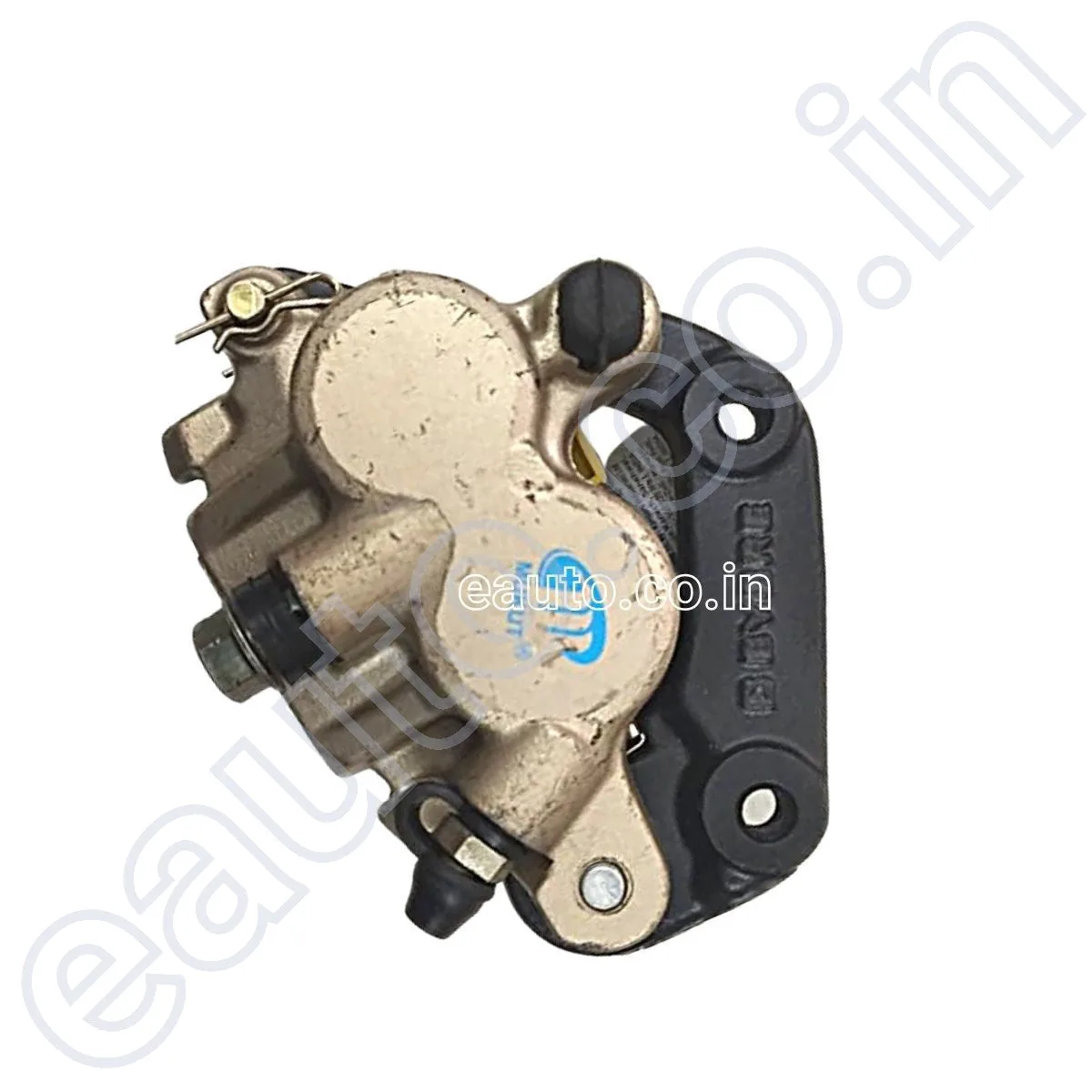 Mukut Front Brake Disc Caliper for Royal Enfield Bullet 350 & 500 | Classic 350 & 500 | Thunderbird 350 & 500 | Chrome | DesertStorm | All BS4 Models 3