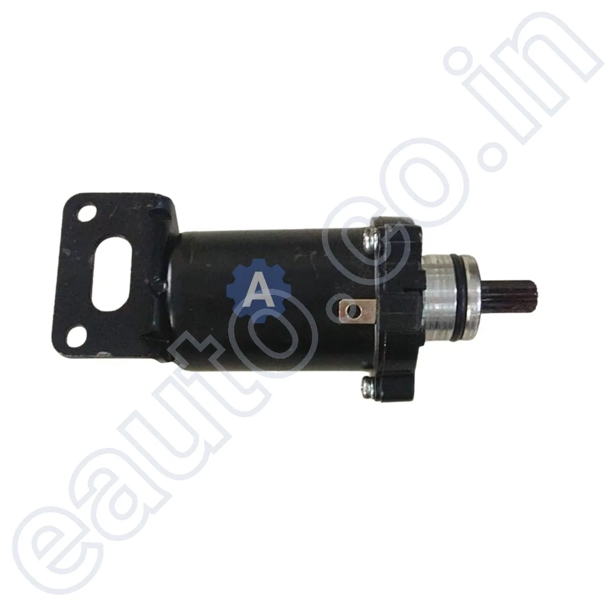 MUKUT Starter Motor for Yamaha FZ Old | FZ V1 | Fazer V1 | Ray Old | Fascino Old | Alfa | Black With Clamp (Self Motor) 3