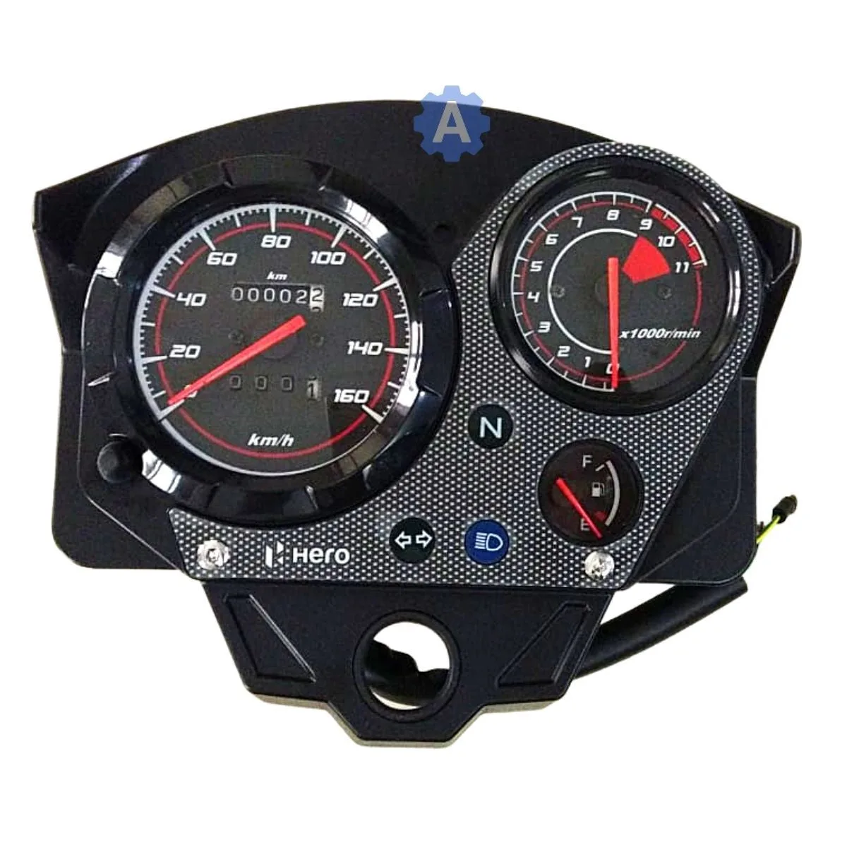 PRICOL Analog Speedometer for Hero CBZ Xtreme Old Model | Type 2