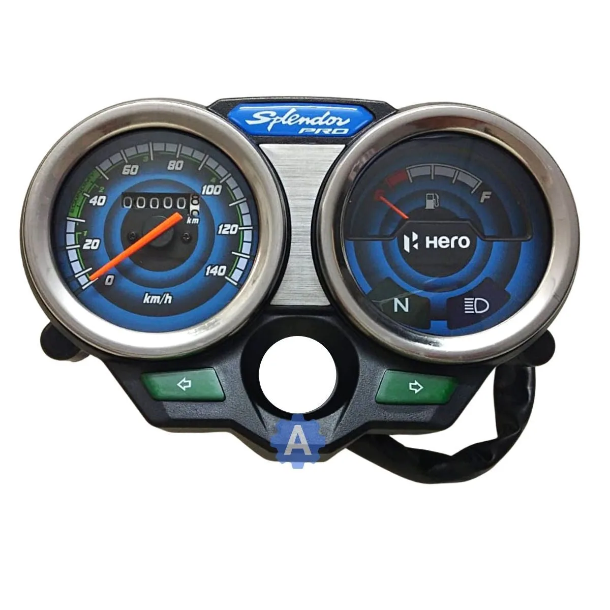 PRICOL Analog Speedometer for Hero Splendor Pro 100CC